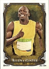 Usain bolt topps for sale  SPALDING