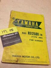 Yamaha parts list d'occasion  Decize