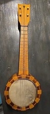 Vintage wood banjolele for sale  Nashport