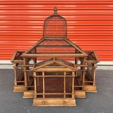 Dome bird cage for sale  Orange