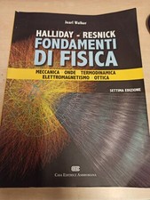 Fondamenti fisica halliday usato  Roma