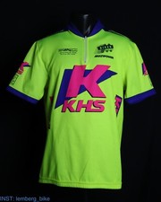 Camiseta de ciclismo vintage KHS MTB tamanho XXL #0134 comprar usado  Enviando para Brazil