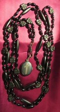 Sautoir anc. perles d'occasion  France