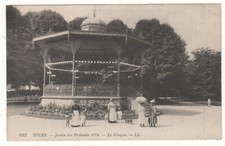 Cpa tours jardin d'occasion  Dieue-sur-Meuse