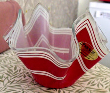 Chance glass handkerchief for sale  FAREHAM