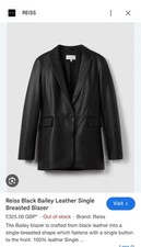 Reiss women leather for sale  GLOUCESTER