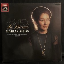 Maria Callas – La Divina - 1984 EMI German 2xLP Mono Reissue Gatefold NM Vinyl comprar usado  Enviando para Brazil