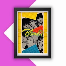 Usado, Pôster de concerto Blondie estilo vintage rock punk Joey impressão show A3 SEM MOLDURA comprar usado  Enviando para Brazil