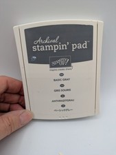 Stampin stempelkissen anthrazi gebraucht kaufen  Zellingen
