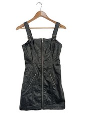 Divided kunstlederkleid damen gebraucht kaufen  Berlin