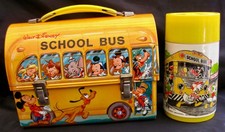 Usado, Lancheira e garrafa térmica vintage Disney School Bus (KEY 1961-1973) C-8.5/9.0 pequena! comprar usado  Enviando para Brazil