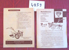 4959 prospectus motobineuse d'occasion  Caderousse
