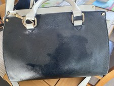 Black white handbag for sale  BERKELEY
