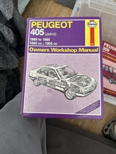 Haynes manual peugeot for sale  BASINGSTOKE