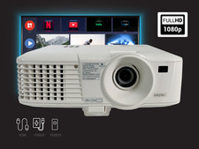 Projetor 2600 ANSI DLP Home Cinema TV & Vídeo Full HD PC 3D Pronto Frete Grátis comprar usado  Enviando para Brazil