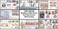 Capas de primeiro dia 1980-1990 GB Bradbury LFDC Series FDC - Vários anúncios comprar usado  Enviando para Brazil