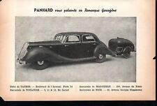 Pub panhard gazogene d'occasion  Vesoul