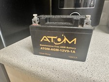 Ytx9 atom agm for sale  BISHOP AUCKLAND