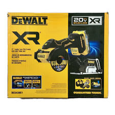 Kit de rebarbadora DEWALT DCS438E1 20V MAX 20 volts sem fio sem escova 3 polegadas comprar usado  Enviando para Brazil