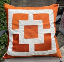 Travesseiro residencial Trina Turk design cubo laranja 20 x 20" comprar usado  Enviando para Brazil