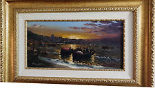 Quadro golfo napoli usato  Italia
