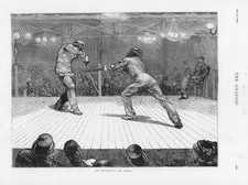 1874 antique print for sale  ASHFORD