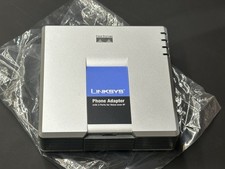 Adaptador Ethernet para telefone Linksys PAP2 VoIP Gateway Router ATA 2 portas, usado comprar usado  Enviando para Brazil