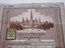 Heimatschein österreich stadt gebraucht kaufen  Erzhausen