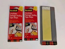 Tiras de fita adesiva para embalagem envelope transparente Scotch 3M 75 total de material de escritório  comprar usado  Enviando para Brazil