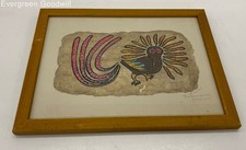 framed bird painting for sale  Seattle