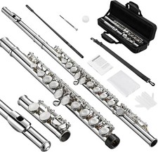 Flauta de 16 teclas con kit de limpieza para instrumento de flauta principal comprar usado  Enviando para Brazil