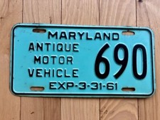 antique license plate 1961 for sale antique license plate 1961 for sale Tacoma
