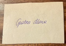 Autographe original grabner d'occasion  Vallon-Pont-d'Arc