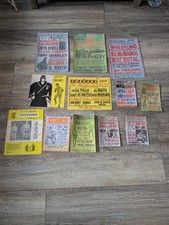 Wrestling posters programmes for sale  CANVEY ISLAND