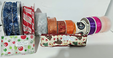 Lot wired ribbon for sale  Gary