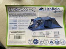Lichfield sandwood family for sale  NANTWICH