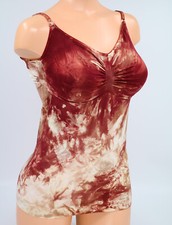 ♥Schlankstütz Mieder Leicht-Spaghetti Top Mahagoni * Batik* XXL 50/52 SK1♥ comprar usado  Enviando para Brazil
