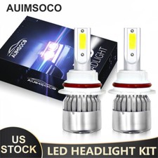 9004 HB1 kit de conversão de farol de LED super brilhante lâmpadas de feixe alto baixo 6000K, usado comprar usado  Enviando para Brazil