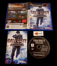 CALL OF DUTY WORLD AT WAR FINAL FRONTS Sony PlayStation 2 PS2 PAL-Fra comprar usado  Enviando para Brazil