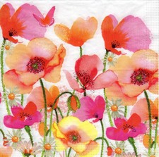 Servietten sommer blumen gebraucht kaufen  Erfurt
