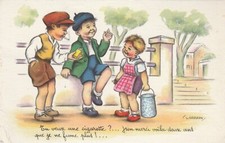 Cpa illustrateur gougeon d'occasion  Reims