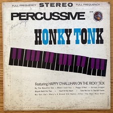 Happy O’Hallihan on the Ricky Tick “Percussive Honky Tonk” 33 1/3 rpm LP, AK-161, usado comprar usado  Enviando para Brazil