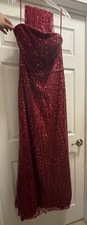 Red sparkly prom for sale  Mercedes