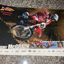 Jeremy mcgrath autographed for sale  Santa Ana