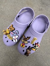 Justin Bieber Drew House x Crocs lavanda tamanho 8 masculino 10 feminino’s comprar usado  Enviando para Brazil