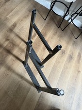 Solid steel table for sale  BRAINTREE