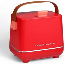 Usado, Mini geladeira/refrigerador de bebidas portátil retrô abertura superior Frigidaire 6 latas EFMIS308 comprar usado  Enviando para Brazil
