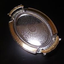 Mesa oval lacada Art Deco N24.106 Kingsville folheada a prata dourada comprar usado Mesa oval lacada Art Deco N24.106 Kingsville folheada a prata dourada comprar usado  Enviando para Brazil