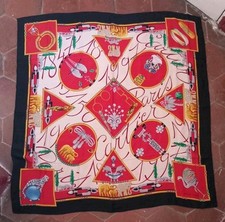 Foulard carré scarf d'occasion  Le Plessis-Trévise