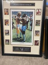 Signed pele bobby for sale  BANSTEAD